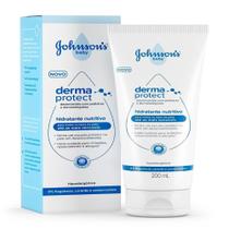 Creme Hidratante Nutritivo Derma Protect Johnson's Baby para Todos os Tipos de Pele 200ml - JXJ