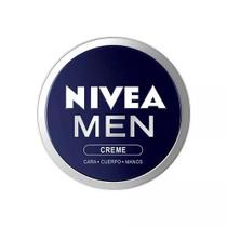 Creme hidratante para corpo Nivea Nivea Men em lata 150mL Creme hidratante para corpo Nivea Nivea Men em lata 150mL
