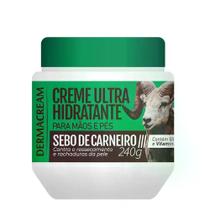 Creme Hidratante para Mãos E Pés Sebo de Carneiro Dermachem 240G