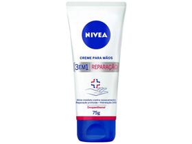 Creme Hidratante para Mãos Nivea 3 em 1 Reparação - 75g