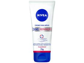 Creme Hidratante para Mãos Nivea 3 em 1 Reparação