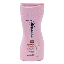 Creme Hidratante para Pele Normal e Seca com Ação Desodorante 200ml Monange Hidratação Intensiva
