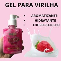 Creme Hidratante Para Virilha com Aroma de Morango
