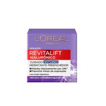 Creme Hidratante Preenchedor Revitalift Hialurônico Cuidado Noturno 49g Loréal Paris Creme Hidratante Preenchedor Revitalift Hialurônico Cuidado Noturno 49g Loréal Paris