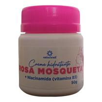 Creme Hidratante Rosa Mosqueta Com Niacinamida Vitamina B3