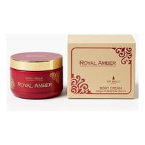 Creme Hidratante Royal Amber 200g Isabelle La Belle Perfumado, Arabe, Pasta em Pote