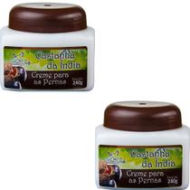 Creme Hidratante San Jully Castanha da Índia Pote 240g Kit 2 Unidades