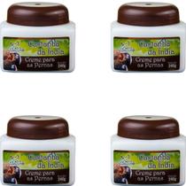 Creme Hidratante San Jully Castanha da Índia Pote 240g Kit 4 Unidades