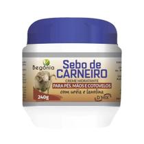 Creme Hidratante Sebo de Carneiro 240g - Begônia