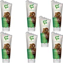 Creme Hidratante Tradicional Fashion Sebo de Carneiro Bisnaga 200ml Kit 7
