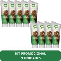 Creme Hidratante Tradicional Fashion Sebo de Carneiro Bisnaga 200ml Kit 9