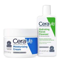 Creme Hidratante Trial Combo CeraVe 355mL + Sabonete Hidratante Facial 89mL