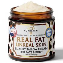 Creme hidratante Wonderfat, sebo batido e bálsamo de mel