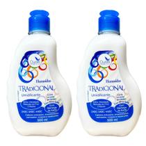 Creme Hummidus Desembaracante Umidificante Kit 2un Tradicional 500ml