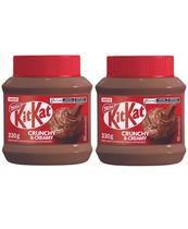 Creme Kit Kat Chocolate Crocante Crunchy & Creamy 330g - 2 Unid