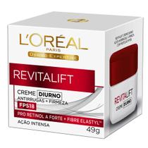 Creme l'oréal paris revitalift diurno