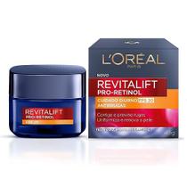 Creme l'oréal paris revitalift pro retinol fps20 antirrugas