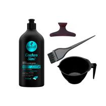 Creme Leave In Cachos Sim Haskell 500ml +Cumbuca/Presilha