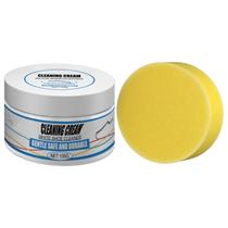 Creme Limpador de Calçados YP 100g Branco Multiuso com Esponja Creme Limpador de Calçados YP 100g Branco Multiuso com Esponja