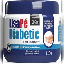 Creme Lisa Pé Diabetic Bio Soft 120g Ultra Hidratante