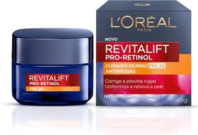 Creme loreal revitalift pro retinol diurno fps 20 49g