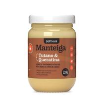 Creme Manteiga de Tutano e Queratina para Cabelos Nutrição Tratamento Capilar 220g Soft Hair