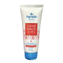 Creme mãos e pés agradal hidratação profunda e desodorante