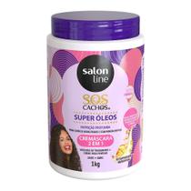 Creme+mascara 2x1 sos super oleos nut 1kg salon line - Salonline