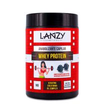 Creme Máscara Hidratação Anabolizante Capilar Whey Protein 1kg - Lanzy