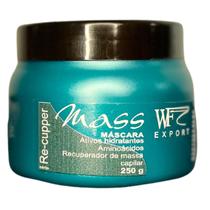 Creme Máscara para Cabelos com Caspa, Pontas Secas, Oleosos e Mistos WF RECUPPER 250g