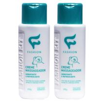 Creme Massageador com Sebo de Carneiro 200g Fashion Kit 2 Frascos