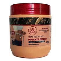 Creme Massageador Pimenta Negra Elimina Estrias E Celulites