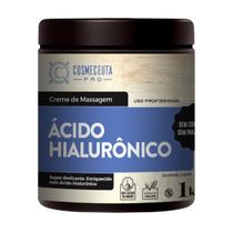 Creme Massagem Corporal Ácido Hialurônico Cosmeceuta 1kg