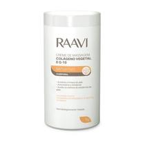 Creme Massagem Corporal Q10 Colágeno Vegetal 1Kg Raavi