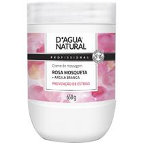 CREME MASSAGEM PARA GESTANTE ROSA MOSQUETA 650G D'agua natural