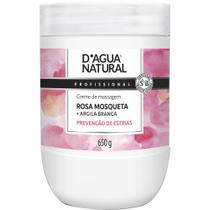 Creme massagem para gestante rosa mosqueta 650g dágua natural