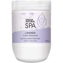 Creme Massagem Relaxante SPA Lavanda 650G DÁgua Natural