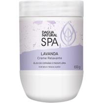 Creme Massagem Relaxante SPA Lavanda 650G DÁgua Natural Creme Massagem Relaxante SPA Lavanda 650G DÁgua Natural