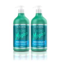 Creme Modelador Cacho Mágico Lowell 2 Unidades 500 Ml Creme Modelador Cacho Mágico Lowell 2 Unidades 500 Ml