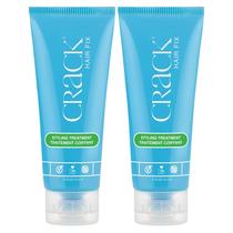 Creme modelador Crack Hair Fix multitarefa, antifrizz, 75 ml x 2