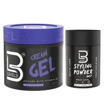 Creme Modelador de Cabelo L3 Nível 3 - Gel Creme com Volume e Fixação Média