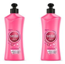 Creme modelador de cabelo Sedal S.O.S. Ceramidas com microceramidas 300mL