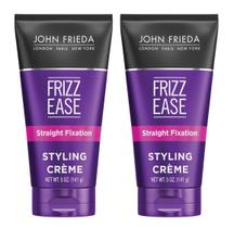 Creme Modelador John Frieda Frizz-Ease Straight Fixation - 2 Unidades de 150ml