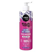Creme Modelador Salon Line Cachos dos Sonhos Fixação Forte 500ml Creme Modelador Salon Line Cachos dos Sonhos Fixação Forte 500ml