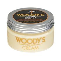 Creme modelador Woody's para homens controla cabelos cacheados/ondulados 100mL