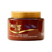 Creme Modeladora e Finalizadora Shine Blue Finesher Hair Cabelo Cacheado Liso Uso Seco ou Molhado Creme Modeladora e Finalizadora Shine Blue Finesher Hair Cabelo Cacheado Liso Uso Seco ou Molhado