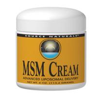 Creme MSM Joint Response 2 Oz da Source Naturals (pacote com 6)