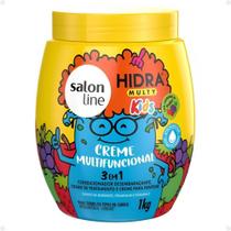 Creme Multifuncional 3 Em 1 Salon Line Kids Hidra Multy 1Kg