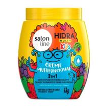 Creme Multifuncional Hidra Multy Kids 3 em 1 1kg Salon Line