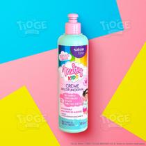 Creme Multifuncional Infantil Multy Kids Pré-shampoo Condicionador Co-wash Pentear Todos os Tipos de Cabelo 300ml - Salon Line